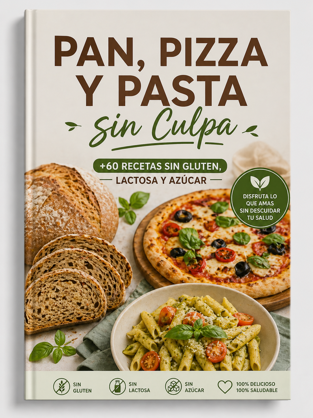 Pan Pizza y Pasta Sin Culpa